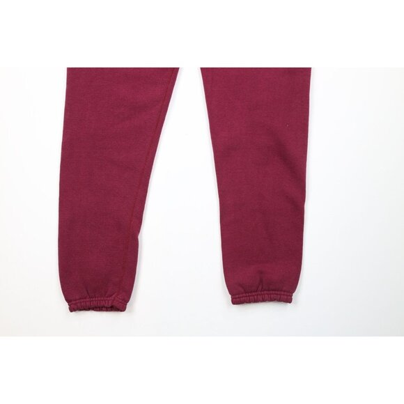 Vintage 70s Streetwear Mens Large Faded Blank Gusseted Sweatpants Joggers USA - Picture 10 of 12